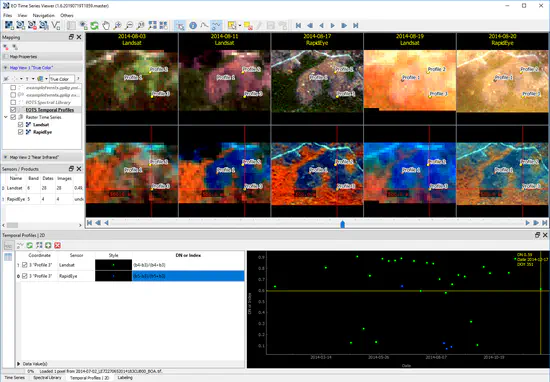 EO Time Series Viewer